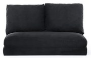 Čierna rozkladacia pohovka 120 cm Taida – Balcab Home