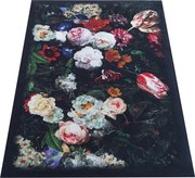 DY Moderný koberec s kvetinovým vzorom Horeca-New 119 Rozmer: 80x150 cm