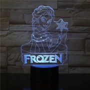 3Dmix 3D-MTV038 - Motív pre 3D LED nočnú lampu - Frozen