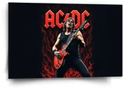 Sablio Obraz ACDC Gitarista - 60x40 cm