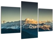 Obraz - vrcholky veľhôr (90x60 cm)