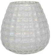 Sklenený svietnik na čajovú sviečku Enzo - Ø 10*10 cm