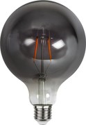 Teplá LED/filamentová žiarovka E27, 2 W Plain Smoke – Star Trading