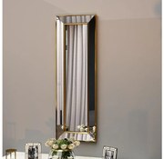 Nástenné zrkadlo CARLOS 90x30 cm zlatá