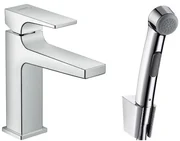 Umývadlová batéria Hansgrohe Metropol s bidetovú spŕškou chróm 32522000