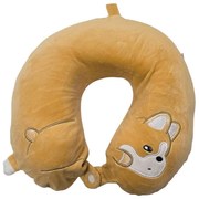 Cestovný vankúš na krk z pamäťovej peny KIDDY PUPPY 28x6 cm
