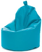 INTERMEDIC SK Sedací vak Yoko Ekokoža – 70x75 cm, rôzne farby Farba: E20 - Zeleno-modrá (tyrkysová) (Ekokoža)