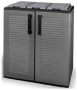 ARTPLAST Skriňa na triedený odpad Linea Easy 2dv/3víka