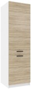 Vysoká kuchynská skrinka Belini pre vstavanú chladničku 60 cm dub sonoma  TOR SSL60/1/WT/DS/0/B1
