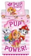 Obliecky Disney Paw Patrol ružový 140x200cm+90x70cm Setino