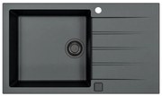 ALVEUS 1148160 - Kuchynský drez CADIT 86x50 cm granit/čierna