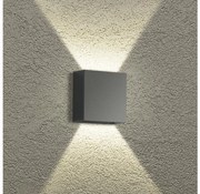 Brilagi – LED vonkajšie nástenné svietidlo DOUBLERAY, LED 4 W / 230 V, antracit, krytie IP65