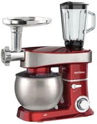 Multifunkčný kuchynský robot BestBerg BBR-2000R / 2000 W / 6 l / 6 rýchlostí / červená