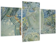 Obraz - Frederick Carl Frieseke, On the Bank, reprodukcia (90x60 cm)