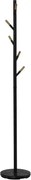 Stojací vešiak Arnold, čierny/borovica%