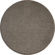 Kusový koberec Messina hnedá kruh, 57x57 (priemer) kruh, hnedá, obývacia izba, Vopi