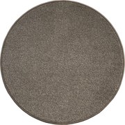 Vopi, Kusový koberec Messina hnedá kruh, 67x67 (priemer) kruh, hnedá, obývacia izba
