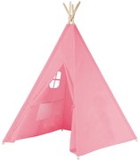 Detský indiánsky stan, rôzne farby- ružový