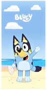 Bavlnená osuška Bluey na pláži - 100% bavlna s gramážou 320 g/m² - 70 x 140 cm