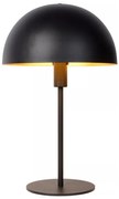Lucide 45596/01/30 - Stolná lampa SIEMON 1xE14/25W/230V čierna