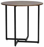 Jedálenský stôl Alto II, hnedá / čierna