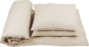 Ľanové obliečky pre dospelých prírodná 140×200 cm