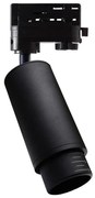 Bodové svietidlo do 3-fázového lištového systému MICA 1xGU10/25W/230V čierna