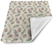 Sablio Deka pre bábätko Pávie pierka - 80x100 cm