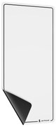 Veľký magnetická tabuľa MAGNETO FLIPCHART, 400 x 800 mm, 2 ks