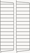 Nástenný panel String System, Š 30 x V 115 cm, rôzne veľkosti