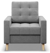 Kreslo OSLO model 2 Sivá I