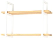 Polička Loft 07-01/B 59,5/43/24,3 cm biela