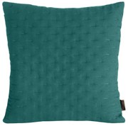 DEKORAČNÁ OBLIEČKA NA VANKÚŠ LIBI2 45X45 CM TMAVOTYRKYSOVÁ