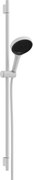 Hansgrohe Rainfinity, sprchová sada 130 3jet s tyčou S Puro 90 cm, biela matná, HAN-28743700