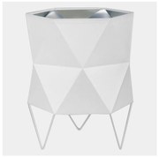 Stolná lampa SIRO 1xE27/15W/230V biela/strieborná