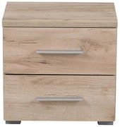 Nočný stolík UniNO2F šedá dub 11008694