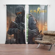 Sablio Záves CS:GO Vojak 2: 2 ks 140x250cm