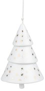 Räder Závesný porcelánový zvonček LITTLE GOLDEN STAR