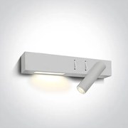 Moderné svietidlo ONE LIGHT nástenné svietidlo  65146A/W/W