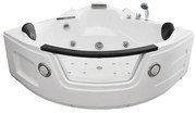M-SPA - Kúpeľňová vaňa SPA s hydromasážou 135 x 135 x 63 cm (MSPA0322 )