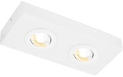 Briloner 3996026 - LED Bodové svietidlo CTS 2xLED/4W/230V 2700/4000K biela