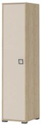 Skriňa 1D Kiki G1-BK/KI-01 beech/sand