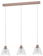 Eglo 43632 - Luster na lanku COPLEY 3xE27/40W/230V