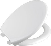 Aqualine Aqualine, SOFIA WC sedátko, Soft Close, biela, BS122