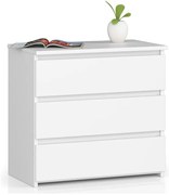 Nočný stolík CL3 60 cm biely