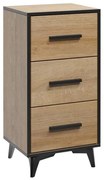 Konsimo Sp. z o.o. Sp. k. Nočný stolík TERRA 95x47,5 cm dub riviera KO0059