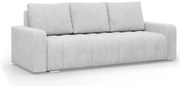 Trojmiestna rozkladacia sedačka ABRIELLE svetlosivá