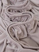 Jersey plachta do postieľky Classic 70 x 140 cm – cappuccino