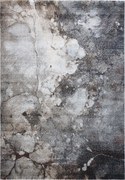 Spoltex, Kusový koberec Universe 841-86 grey/beige, 80x150, šedá, obývacia izba