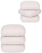 Moderný otočný taburet Vario do obývačky, béžový